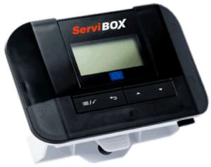 Electronic toll device ServiBox