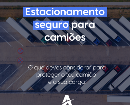 Estacionamento seguro para camiões