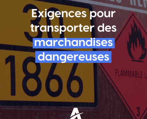 transporter des marchandises dangereuses