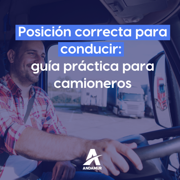 Posición correcta para conducir