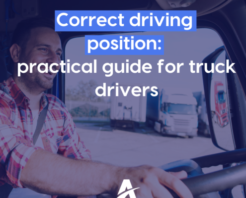 Correct driving position